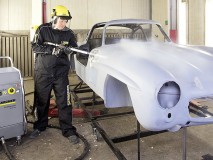 Czyszczenie suchym lodem