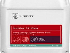 MEDICLEAN 311 Foam - 5L Pianka do mycia łazienek. Medi-Sept